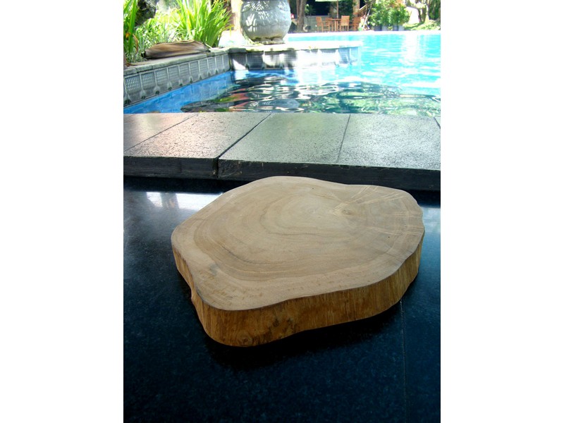 Teak Wood Round  9