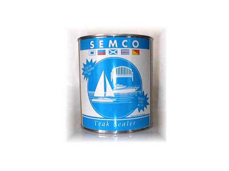 Semco Clear Tone Finish Teak Sealer 1 Gallon Sealant Protector